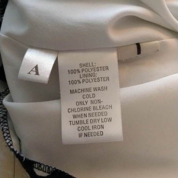 Loft Black and White Double Bow Tank Top Size S - Picture 4 of 8